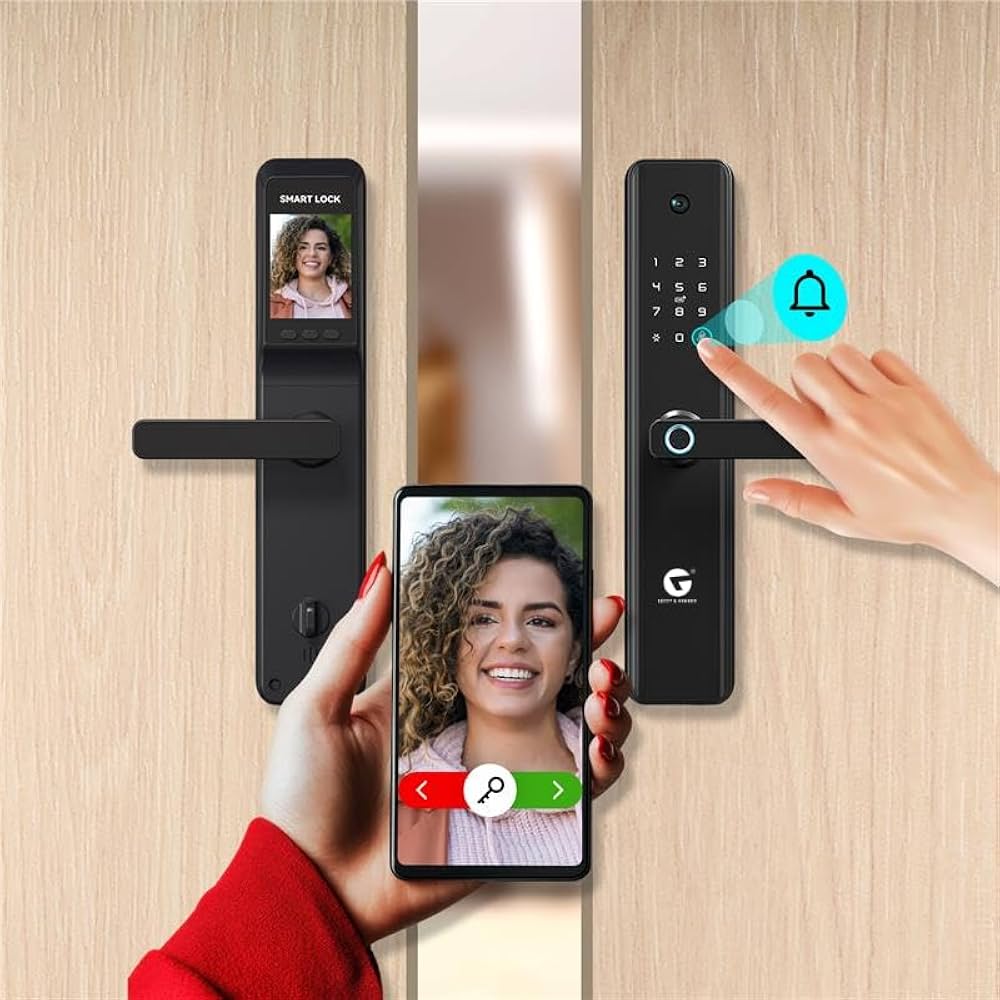 L&G Smart Door Lock with Camera & Doorbell