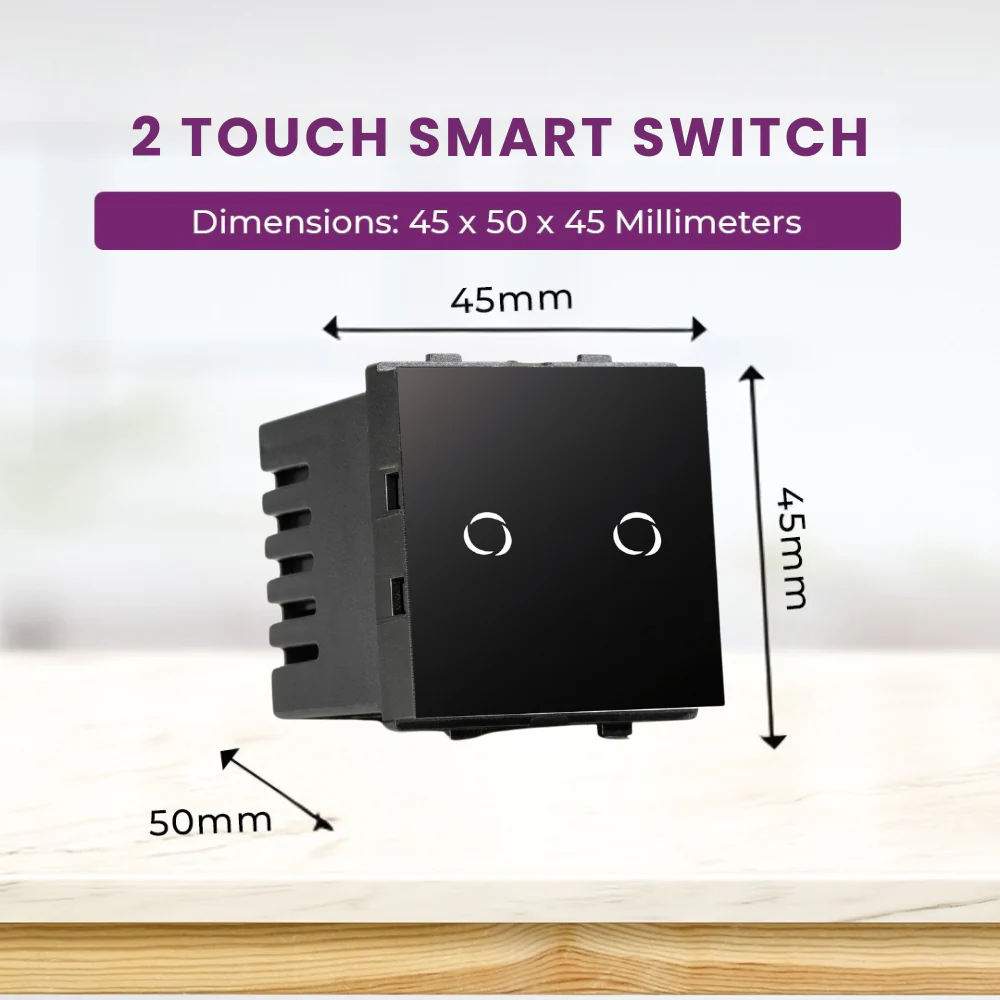 L&G 2 Touch Goldmedal Fit WiFi Smart Switch For AC Specification L&G 2 Touch Goldmedal Fit WiFi Smart Switch For AC Specification