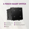 L&G 4 Touch Goldmedal Fit WiFi Smart Switch Features