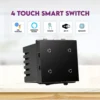 L&G 4 Touch Goldmedal Fit WiFi Smart Switch Price Features