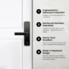 L&G DZ10 Smart Door Lock Key Features