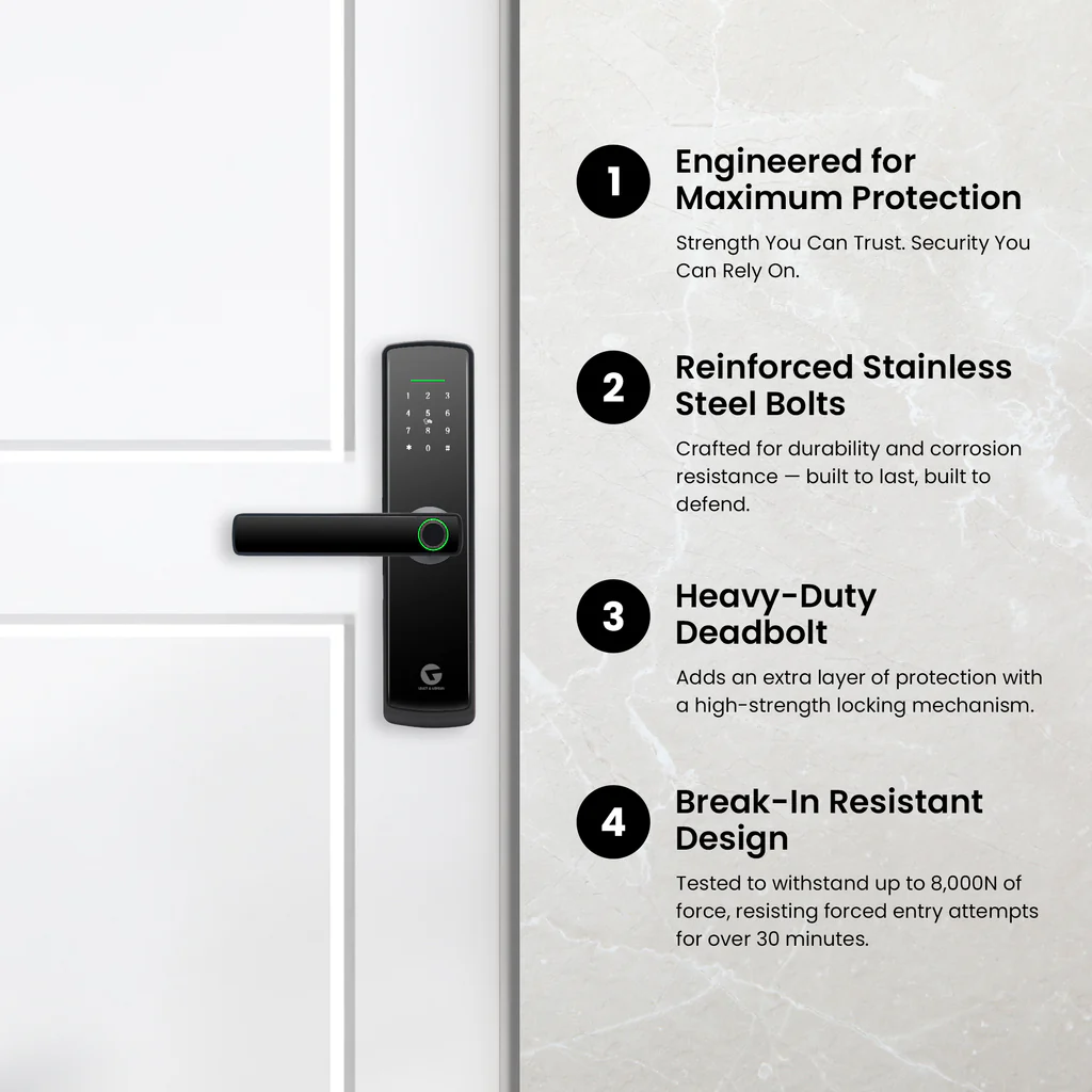 L&G DZ10 Smart Door Lock Key Features L&G DZ10 Smart Door Lock Key Features