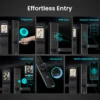 L&G Smart Door Lock with Camera and Doorbell Features