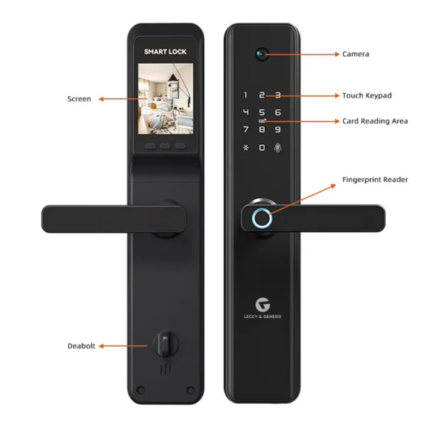 L&G Smart Door Lock with Camera and Doorbell Price
