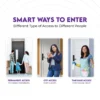 L&G Smart Door lock with 6 in One Unlocking