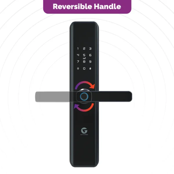 L&G Smart Door lock with 6 in One Unlocking Features Price in India