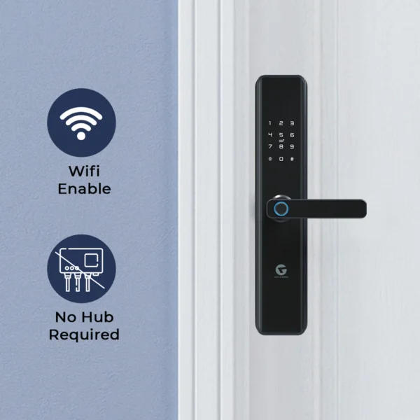 L&G Smart Door lock with 6 in One Unlocking Price
