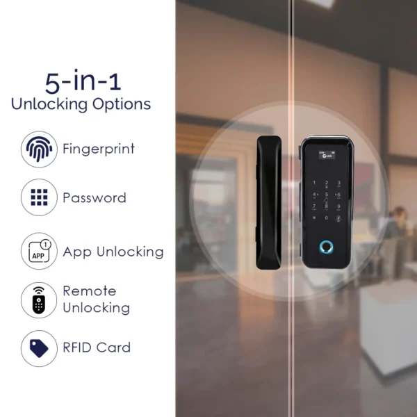 L&G Smart Glass Door Lock Price Features