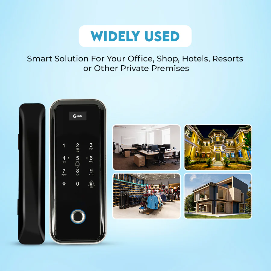 L&G Smart Glass Door Lock Price L&G Smart Glass Door Lock Price