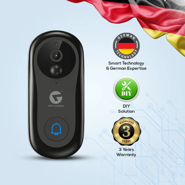 L&G Smart Video Doorbell V2 Specifications