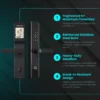 Short L&G Smart Door Lock with Camera and Doorbell Features