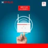 CP Plus 4G SIM Card Wi-Fi Router with High Speed 4G Internet Features