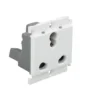 Mylinc 616A-Socket-3 Pin-ISI Combine-2 Module-White