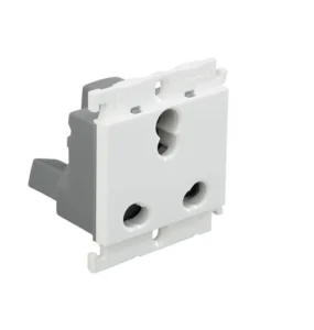 Mylinc 616A-Socket-3 Pin-ISI Combine-2 Module-White