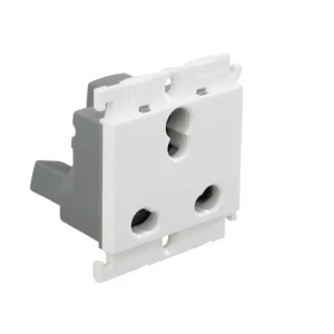 Mylinc 616A-Socket-3 Pin-ISI Combine-2 Module-White